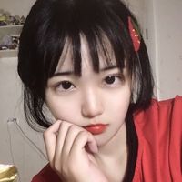 qq图片头像戴口罩黑白女生头像(16)