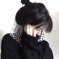 蓝色长发背影女生头像图片唯美(18)