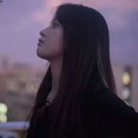 穿粉红色衣服情侣头像女生(5)