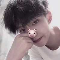 qq白色头像男生头像(6)