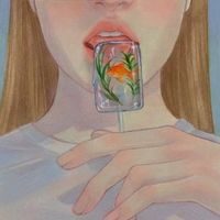 女生头像元气动画