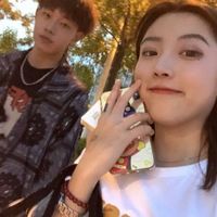 黑色单调情侣头像图片大全(19)