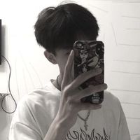 男生侧着脸的头像(17)