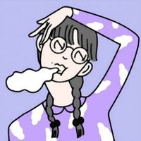 qq情侣头像暗色系