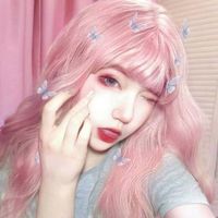 女生戴兔子面具头像(5)