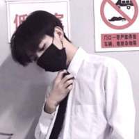 原宿风很酷的男生头像(12)