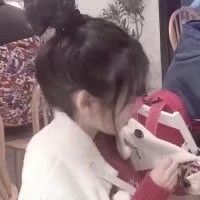 二次元带猫情侣头像(16)