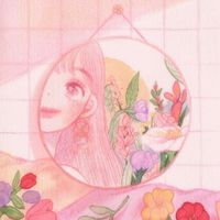 黑色头像女生霸气挡脸背面(13)