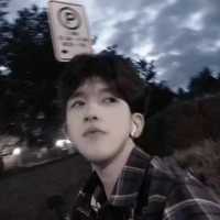 男生头像背影黑白大海(16)