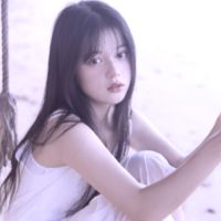 绿色蓝色头发图片女生头像(8)
