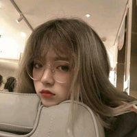 双马尾白衣服二次元嘟嘴女生头像(9)