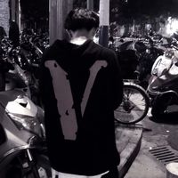 帅气萌男生背影头像(3)