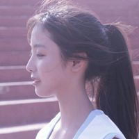 女生最新头像2020蓝底
