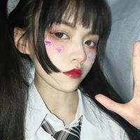 原宿女头贴吧情侣头像欧美(16)