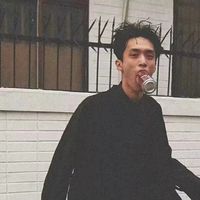 男生两人黑白帅气头像背影图片(13)