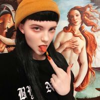 q友搞笑欧美女生头像(19)