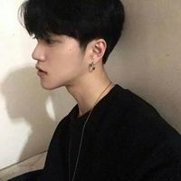 唯美侧脸头像男生(9)