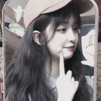 侧脸照片好看的女生头像(14)