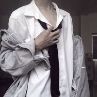 微信黑白男头像图片(19)