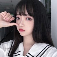 女生短发帅气头像(11)