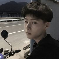 干净男生侧面头像白色(3)