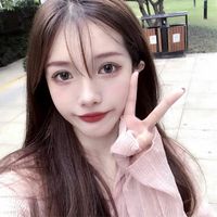 圆脸马尾女生头像(18)