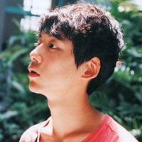戴耳机的长发男生头像(9)