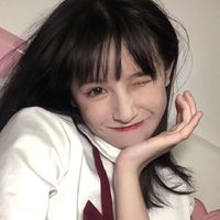 小清新头像女生唯美头上戴花(17)