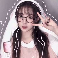 女生拿烟头像(11)