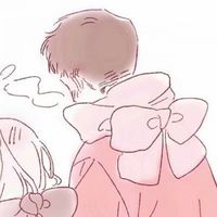 穿白衬衫的情侣头像