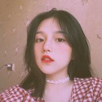 冬日下雪女生带帽头像(7)