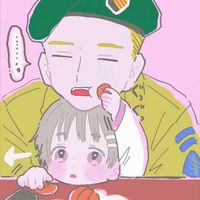 情侣头像背影蓝色戴帽子清新(14)