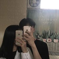 黑暗系带血情侣头像(8)