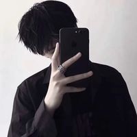 qq头像忧郁男生背影(9)