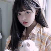 女生头像在天空下侧脸吹着风(12)