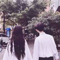带兔耳朵情侣头像(20)