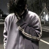 男生侧面睡觉黑白头像(9)