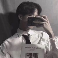 好看的图片黑白男生头像背影图片大全(14)