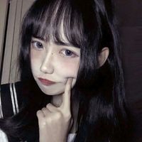qq头像女生四张拼图(5)