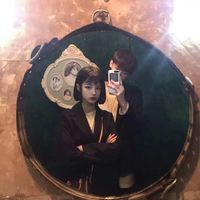 情侣头像男女两张真人