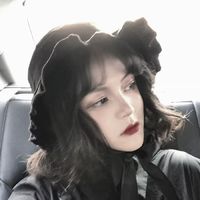 恐怖简约头像女生头像图片素材(5)