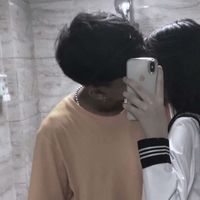 带狗狗情侣头像一对(20)