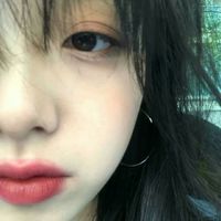 近景丸子头女生侧脸头像(9)