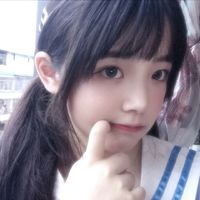 真实女生遮脸头像(3)