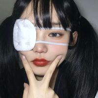 头像萌萌哒女生侧面(9)