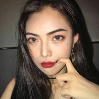 欧美女生头像侧脸头像小清新(9)
