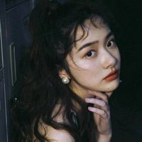 粉色花朵微信头像(17)
