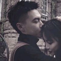 非主流潮情侣头像戴帽子一男一女(11)