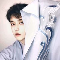 清新蓝色海边男生头像图片唯美图片(12)