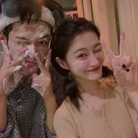 抖音情侣黑白头像(11)